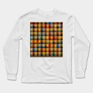 eighty-one colourful big square Long Sleeve T-Shirt